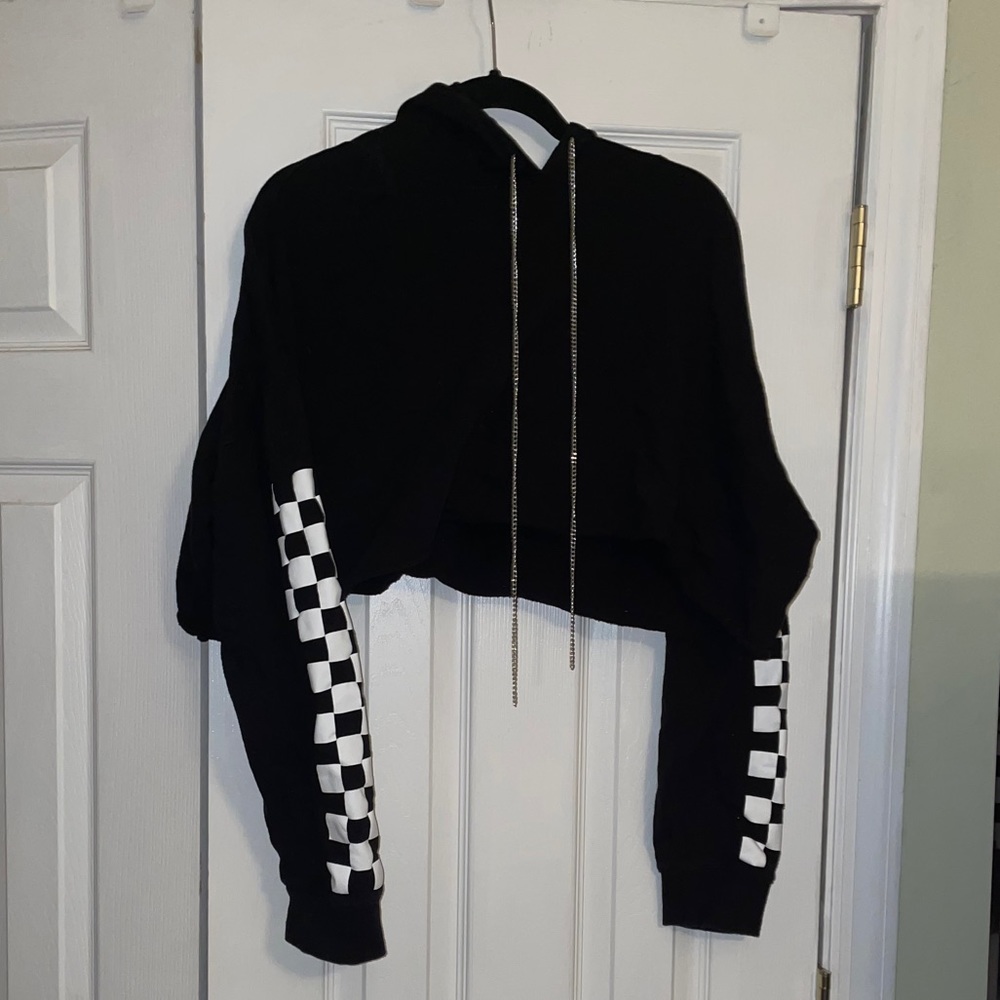 Cropped hoodie